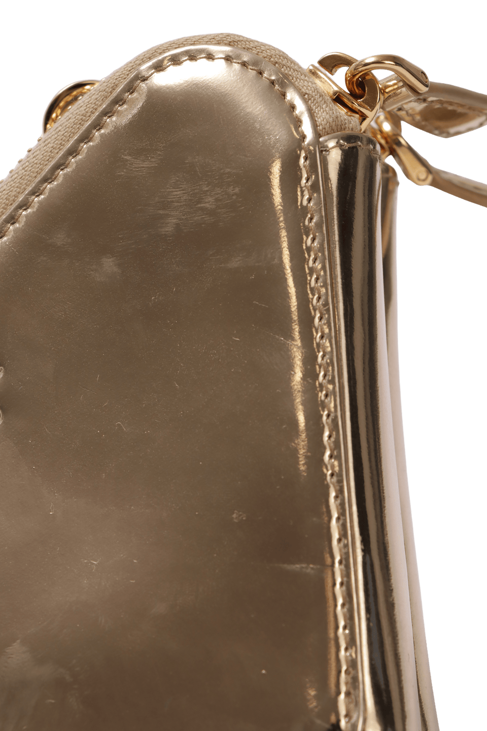 CRYSTAL MINI TRIANGLE POUCH