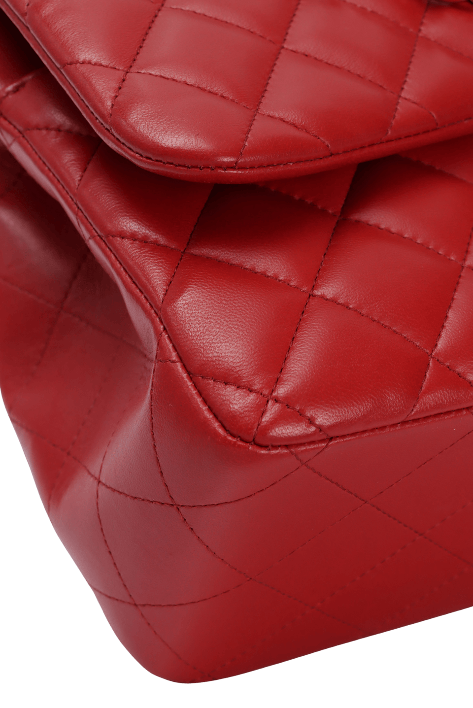 JUMBO CLASSIC DOUBLE FLAP LAMBSKIN