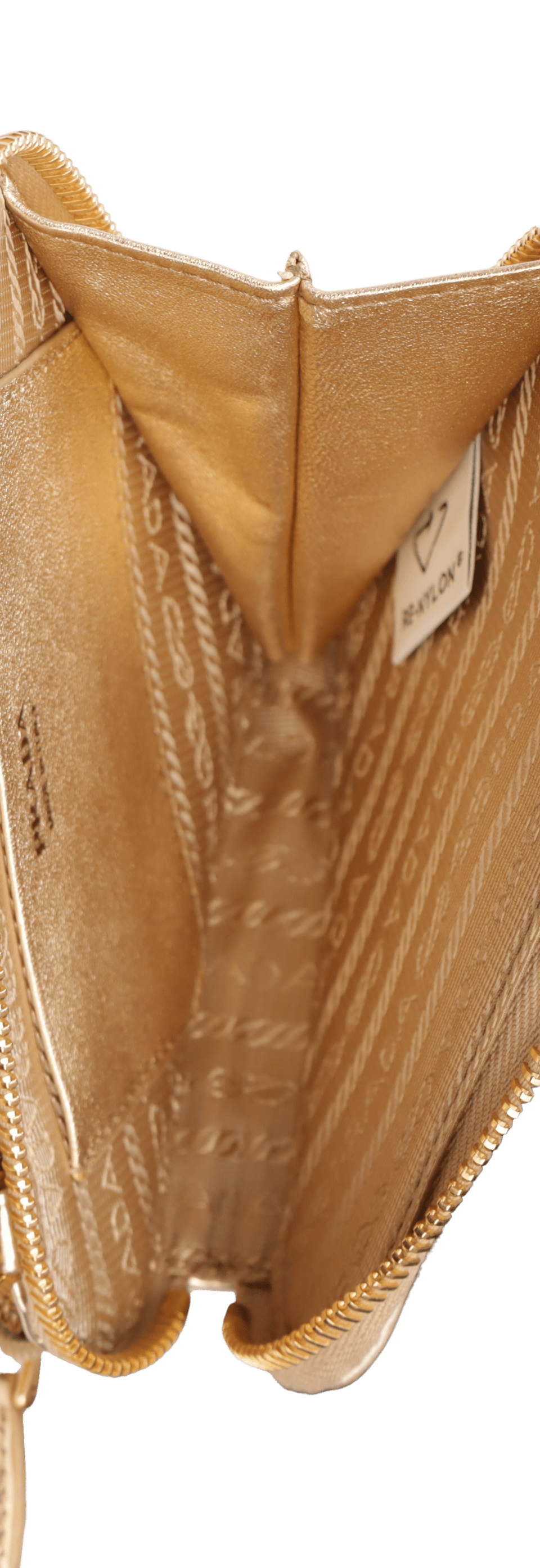 CRYSTAL MINI TRIANGLE POUCH