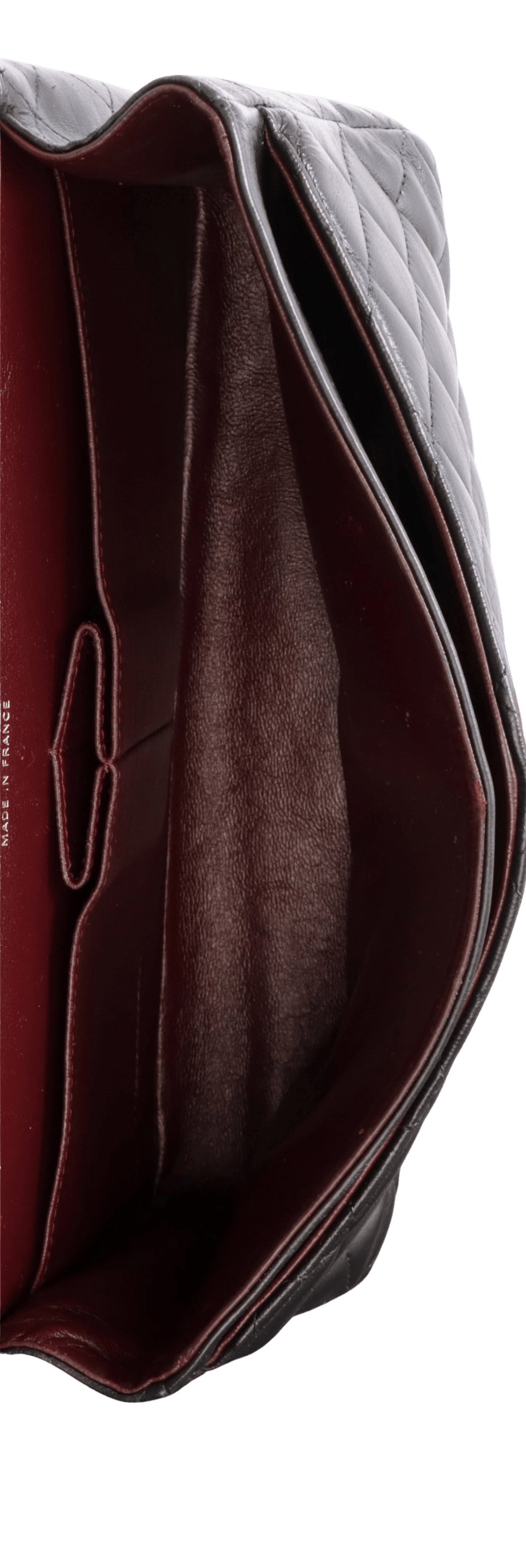 MEDIUM CLASSIC DOUBLE FLAP LAMBSKIN