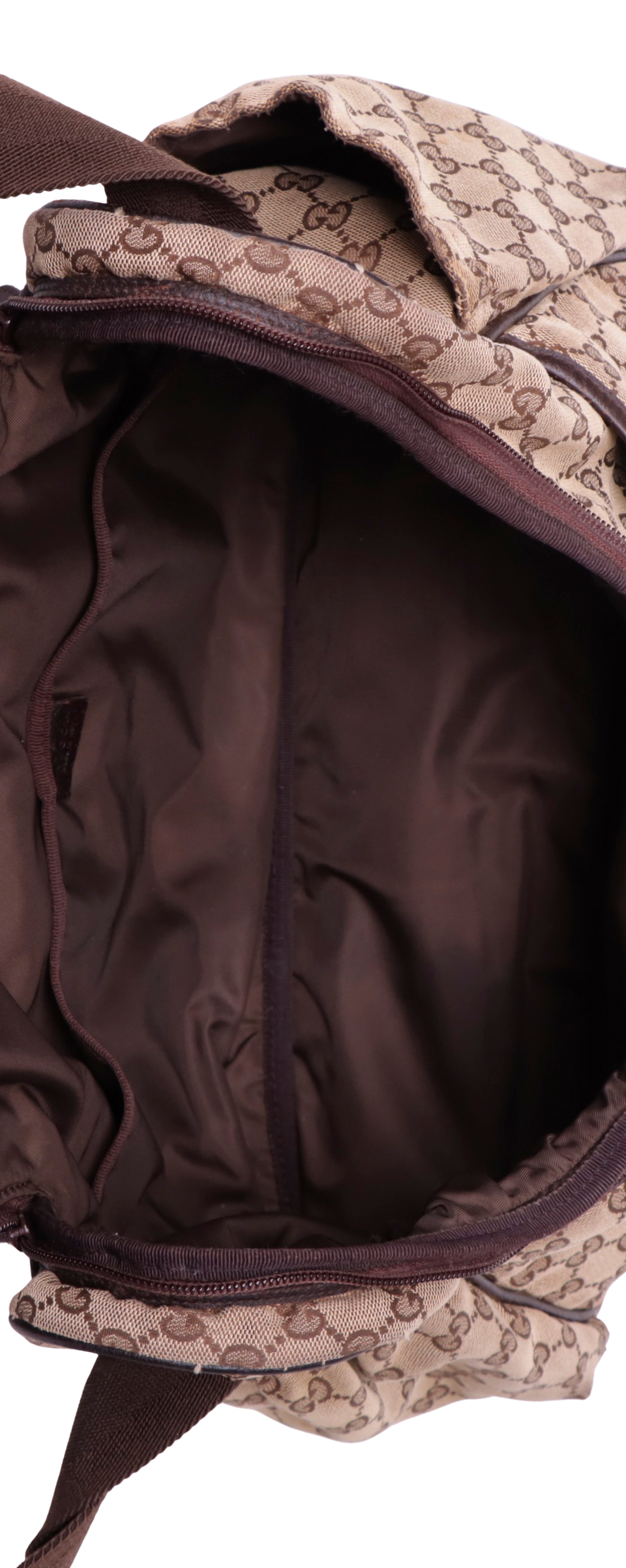 GG CANVAS DIAPER BAG