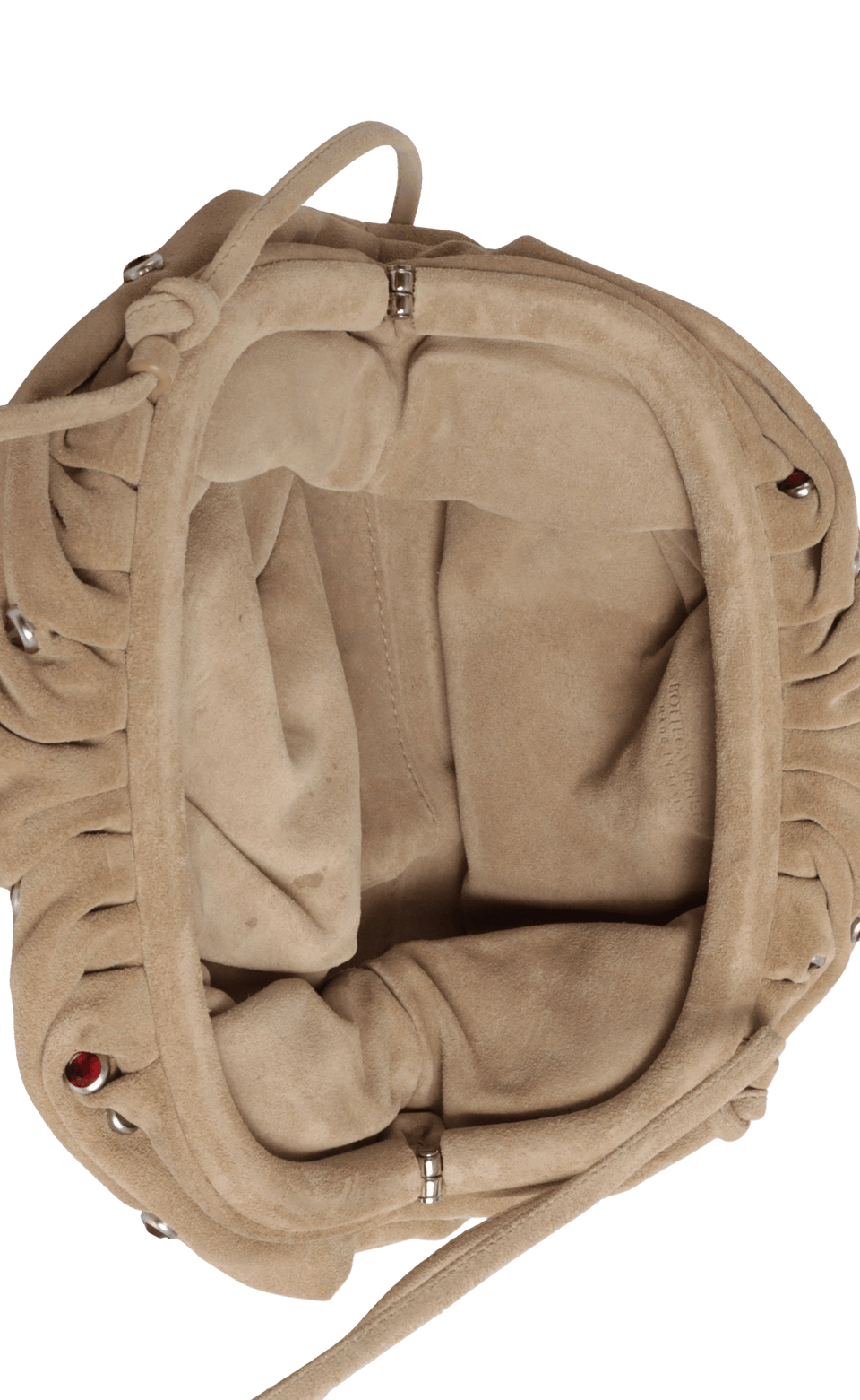 SUEDE CRYSTAL THE MINI POUCH