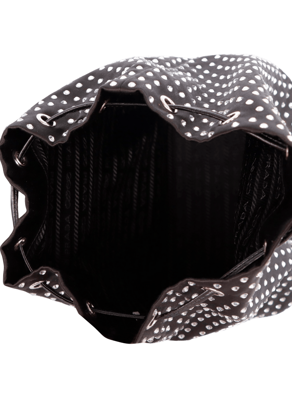 RASO CRYSTAL BUCKET BAG