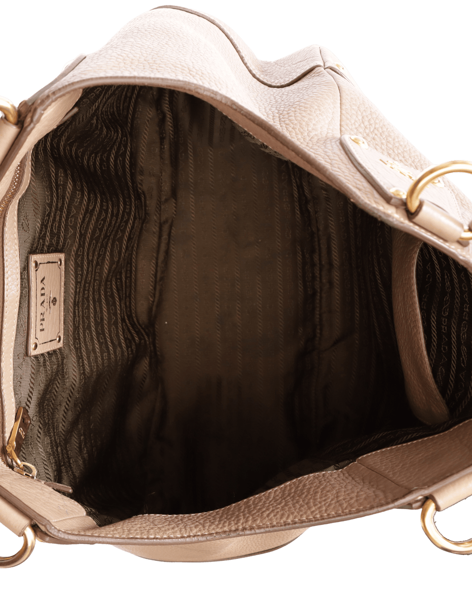 VITELLO DAINO PUSHLOCK TOTE