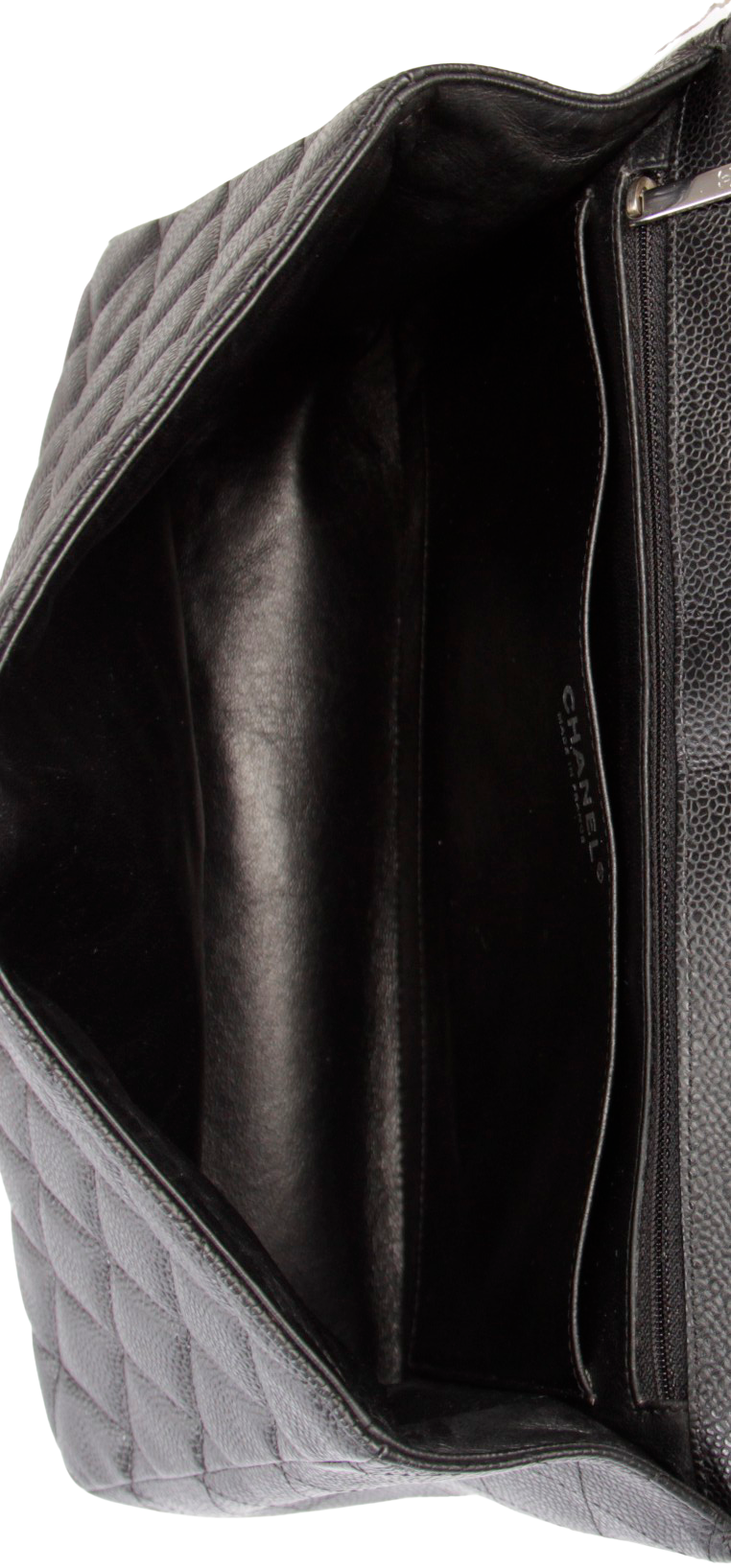 JUMBO CLASSIC SINGLE FLAP CAVIAR