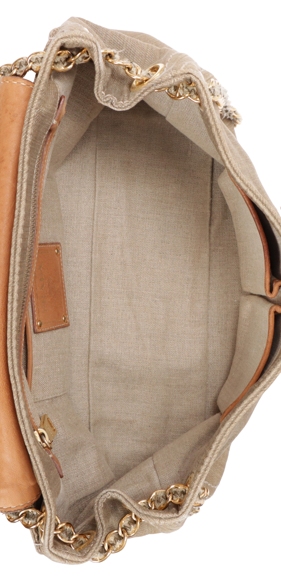 CANVAS FLAP BAG