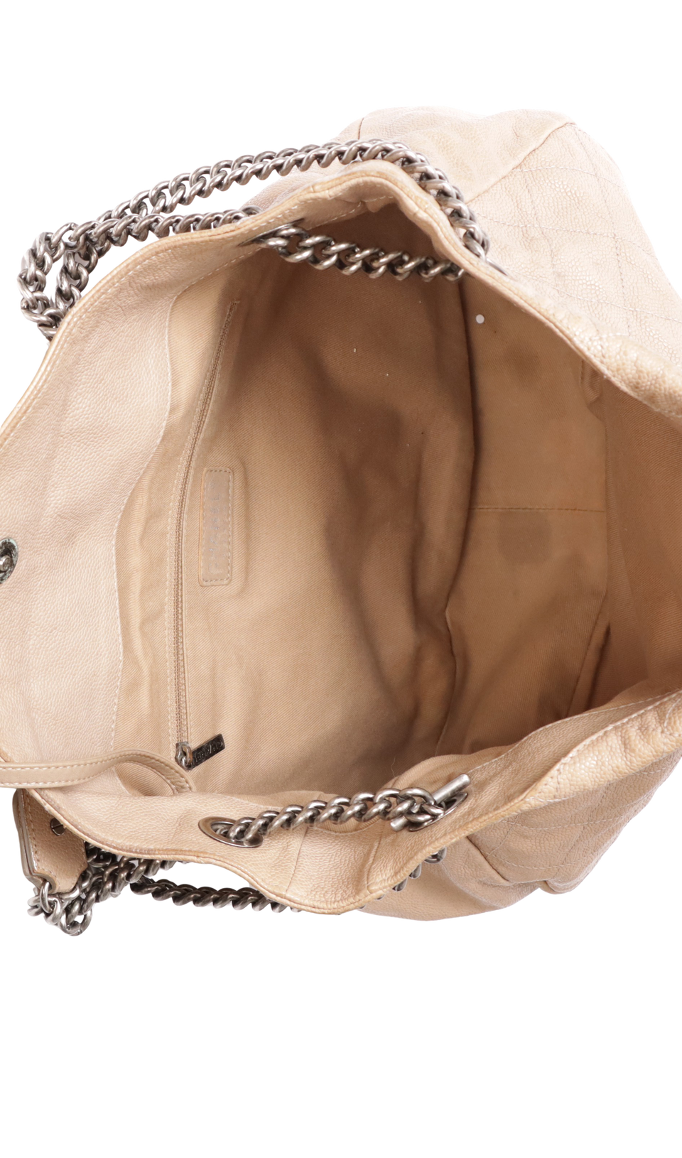 CHIC TALL SHOPPING TOTE CAVIAR