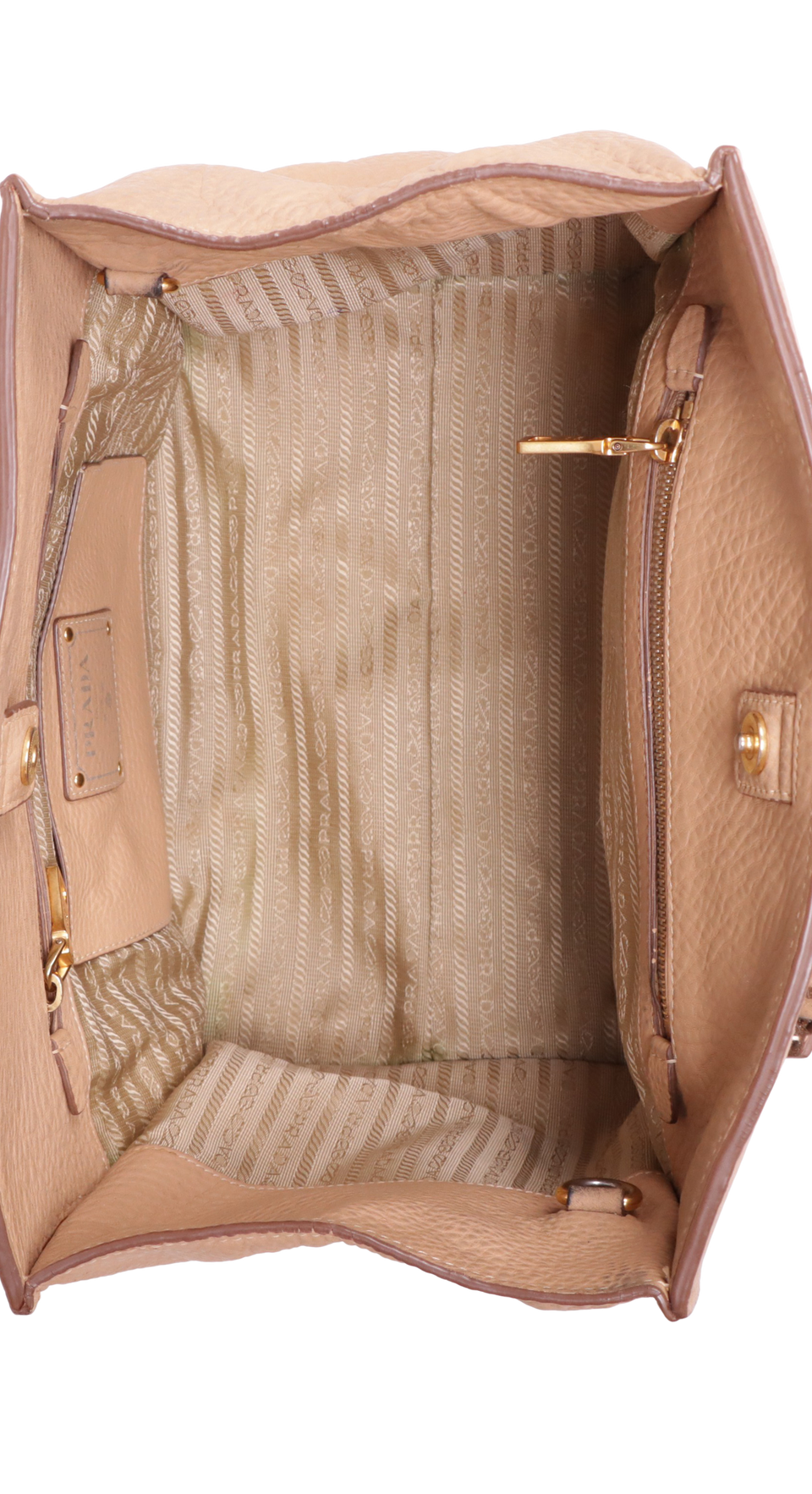 VITELLO DAINO FRONT POCKET WING TOTE