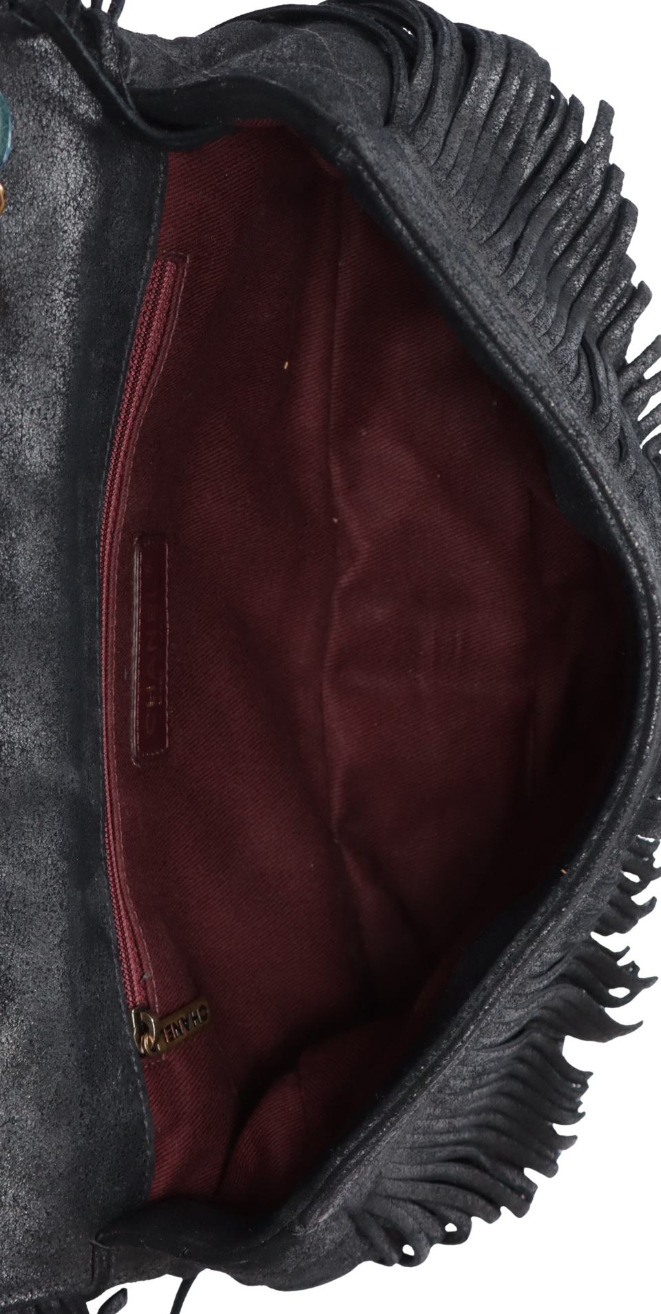 PARIS DALLAS FRINGE FLAP BAG