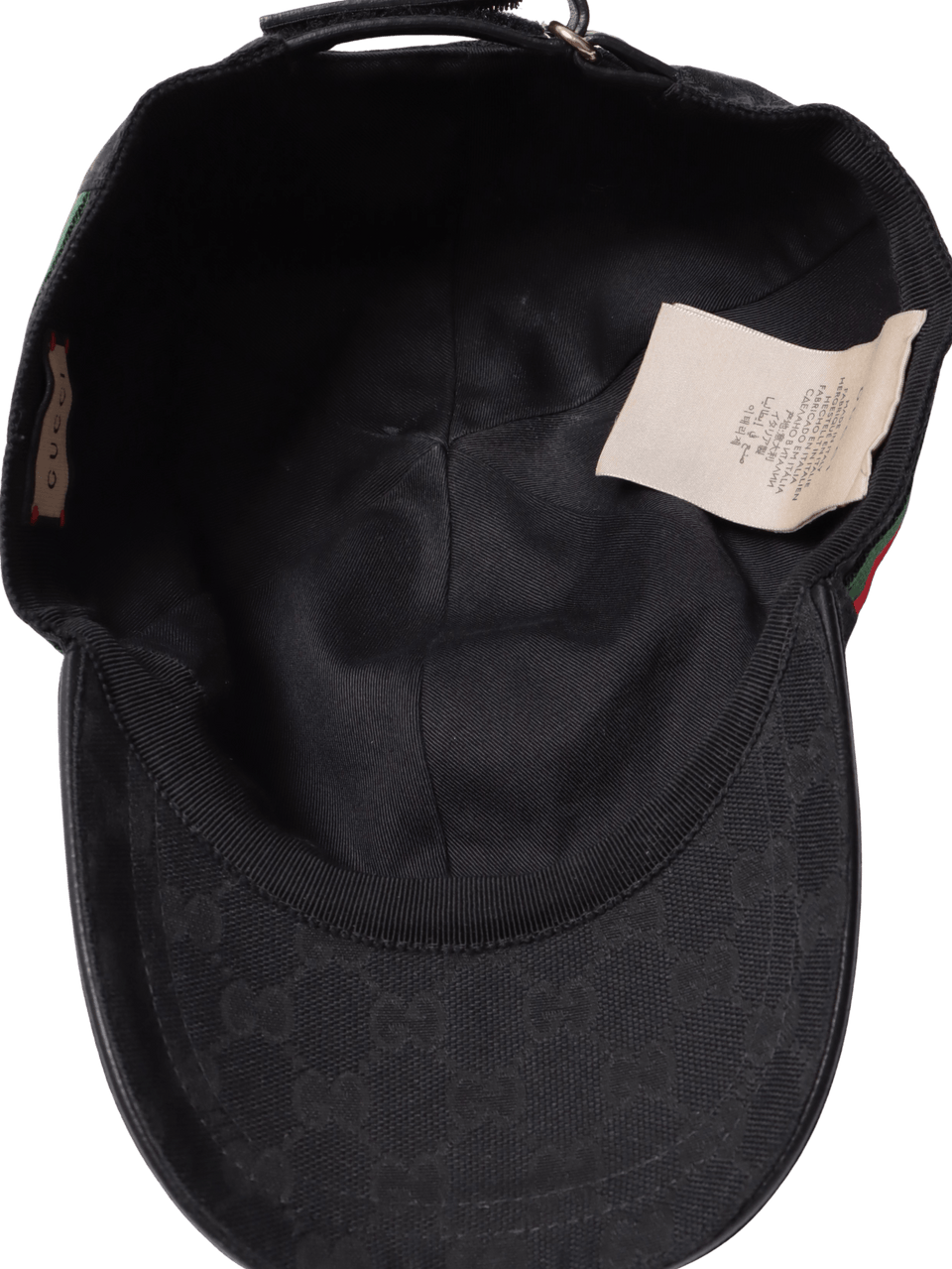 GG CANVAS BASEBALL CAP