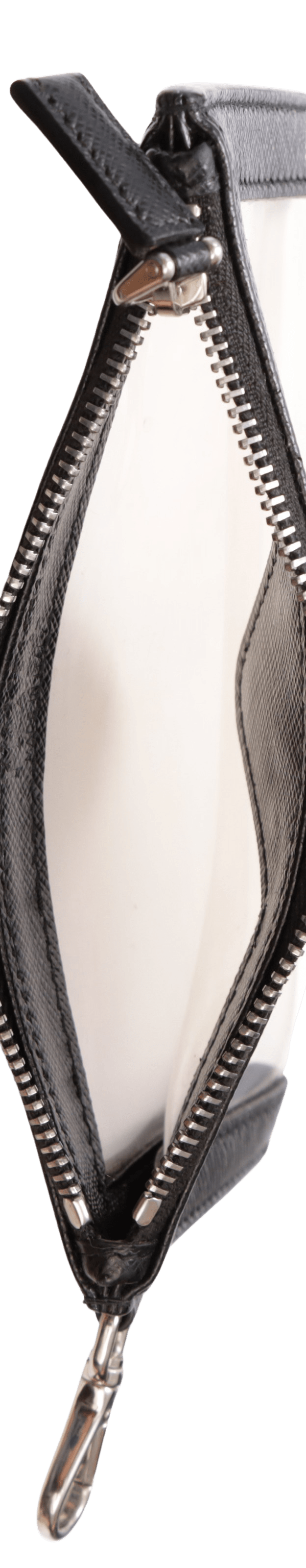 PVC SAFFIANO LANYARD POUCH