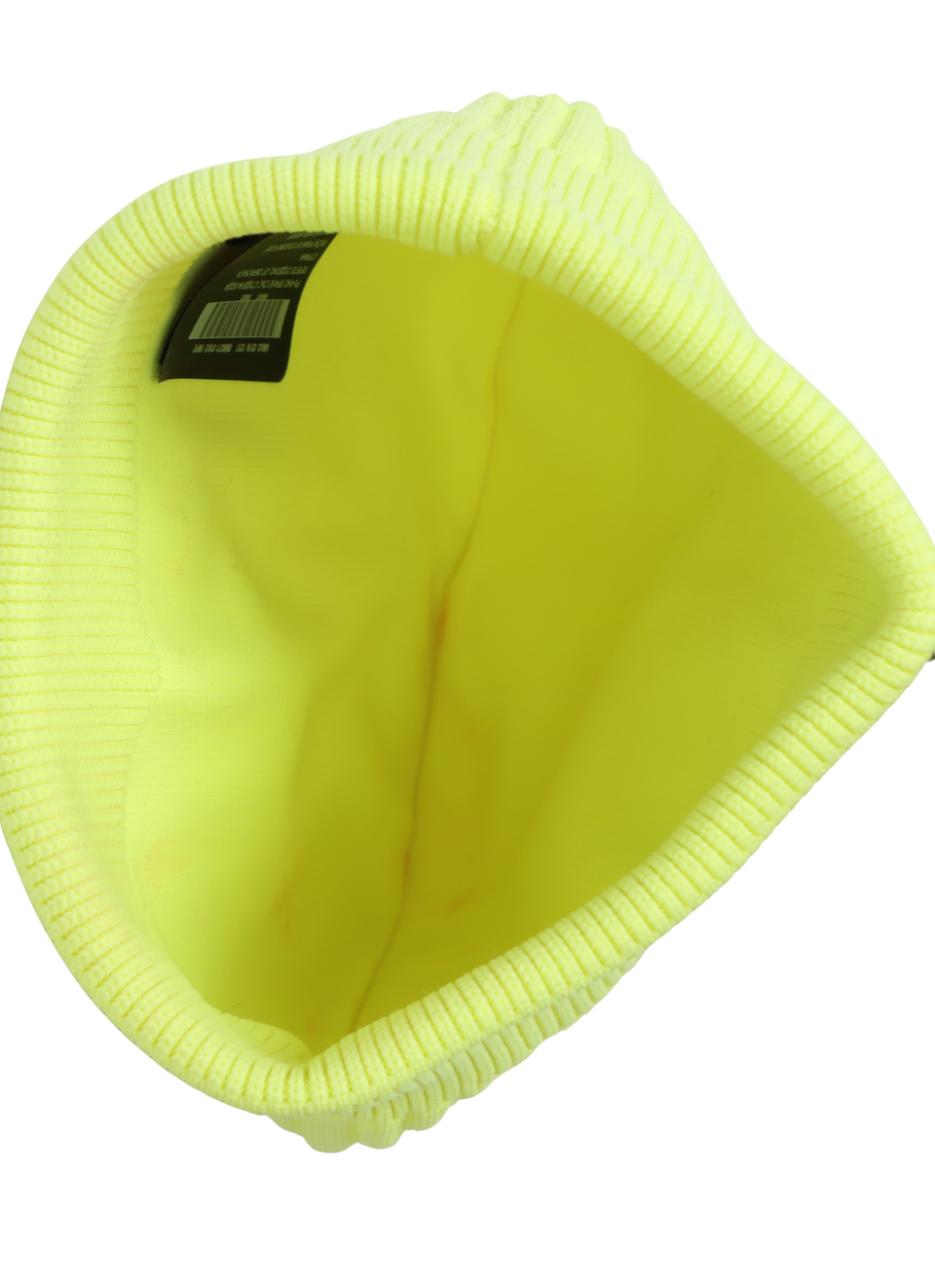 LOGO RIB KNIT BEANIE