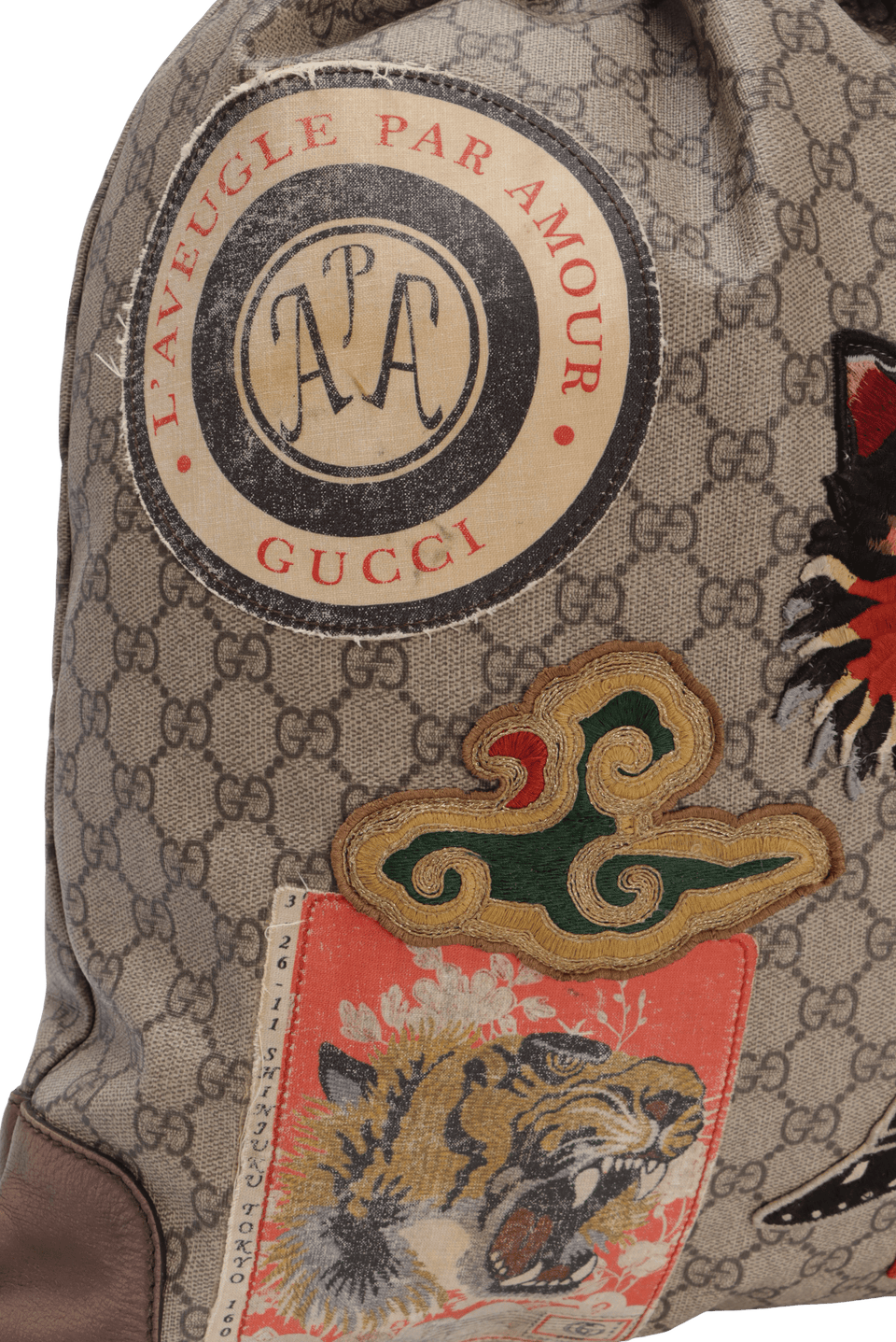 GG SUPREME COURRIER DRAWSTRING BACKPACK