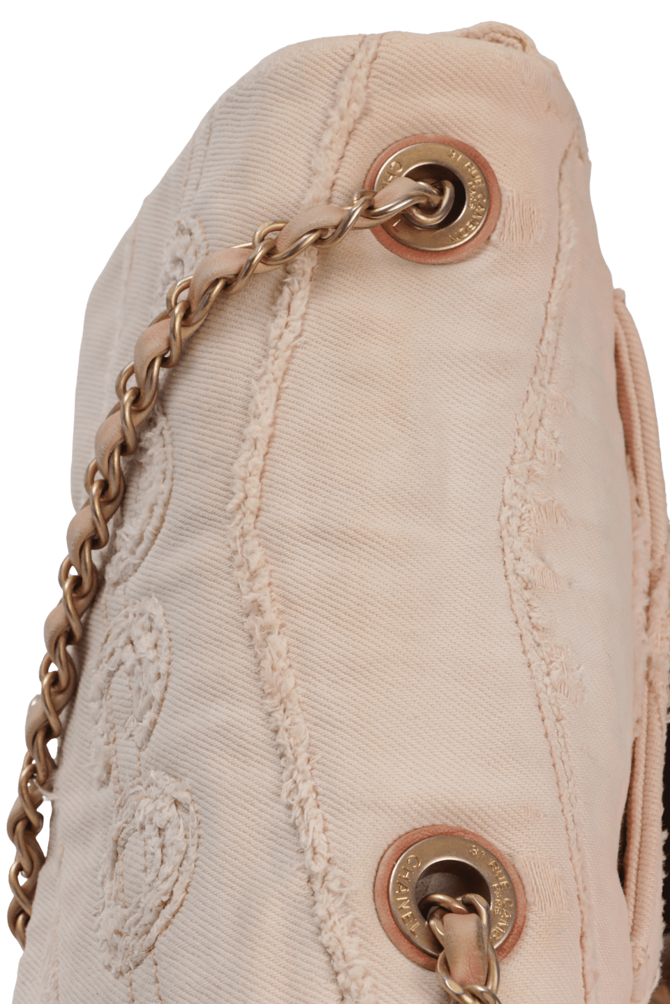 SMALL COCO DENIM FLAP BAG