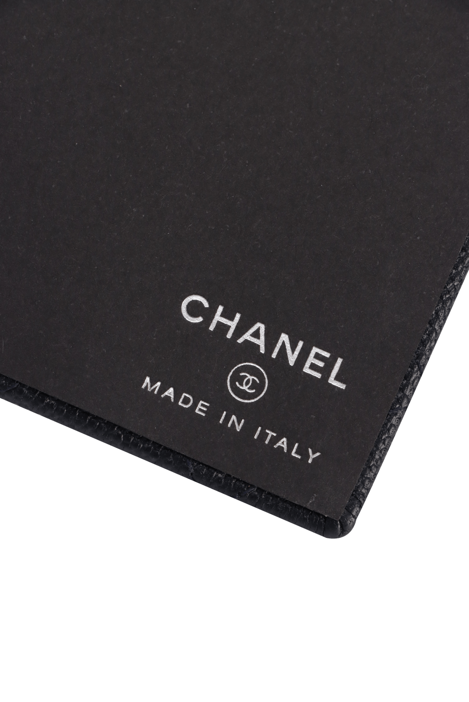 QUILTED CAVIAR NOTEBOOK