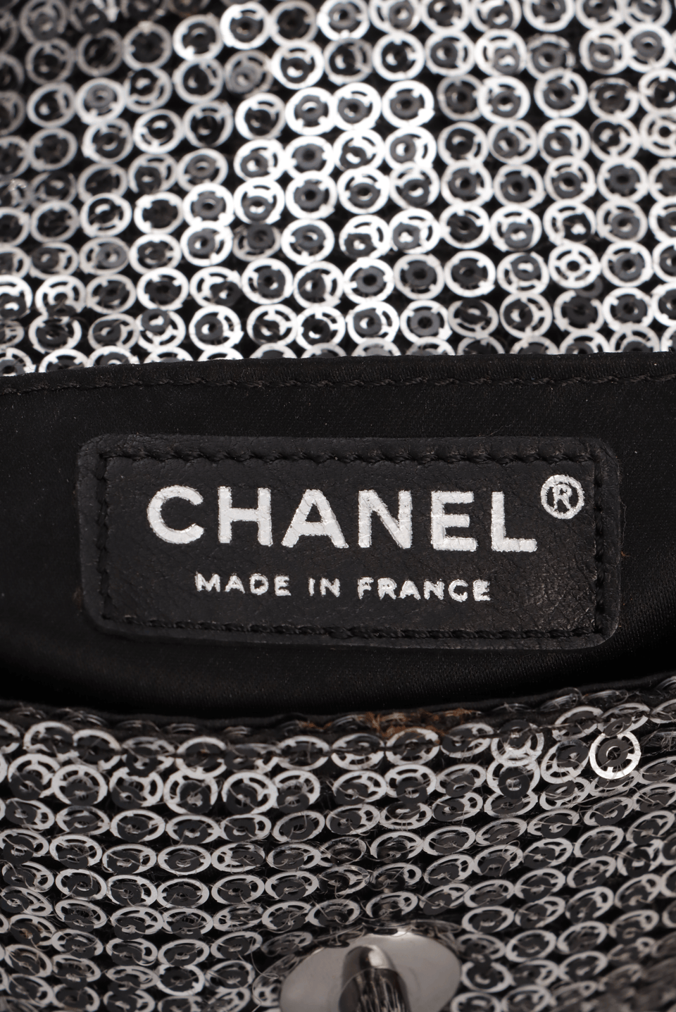 MINI SEQUIN FLAP BAG