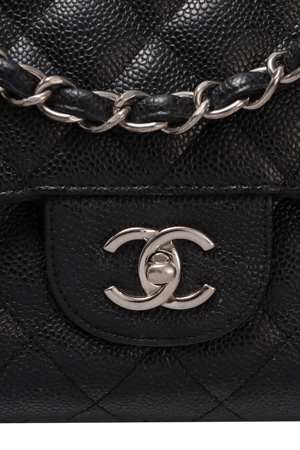 JUMBO CLASSIC DOUBLE FLAP CAVIAR