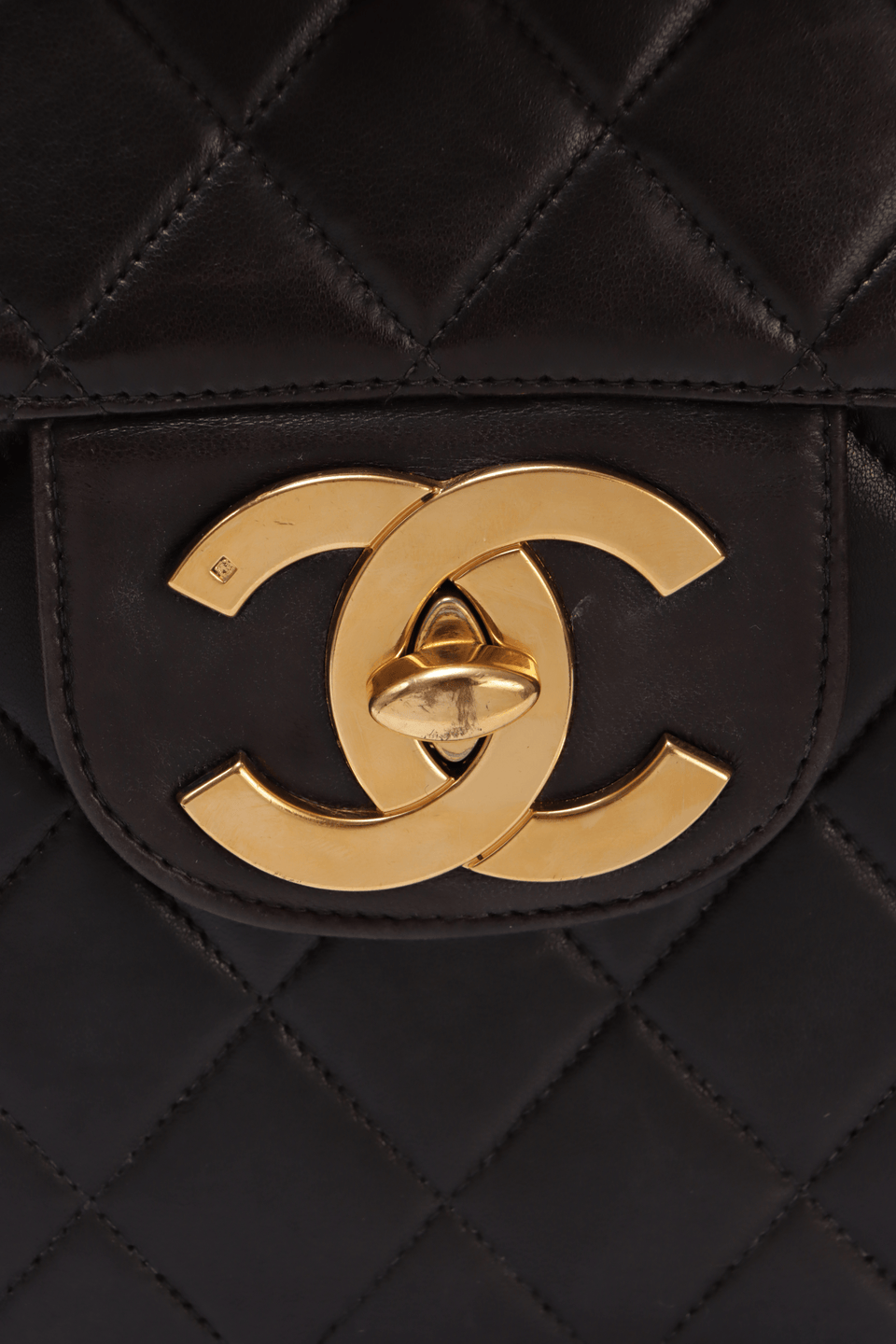 VINTAGE MAXI JUMBO FLAP BAG