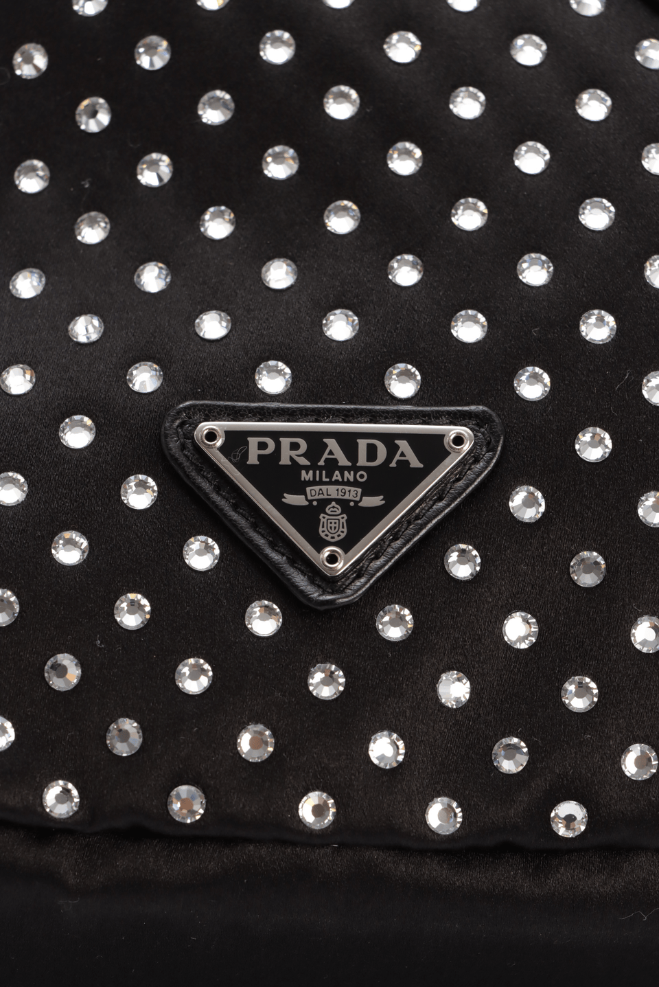 RASO CRYSTAL BUCKET BAG