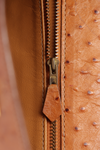 VINTAGE OSTRICH KELLY SELLIER 32