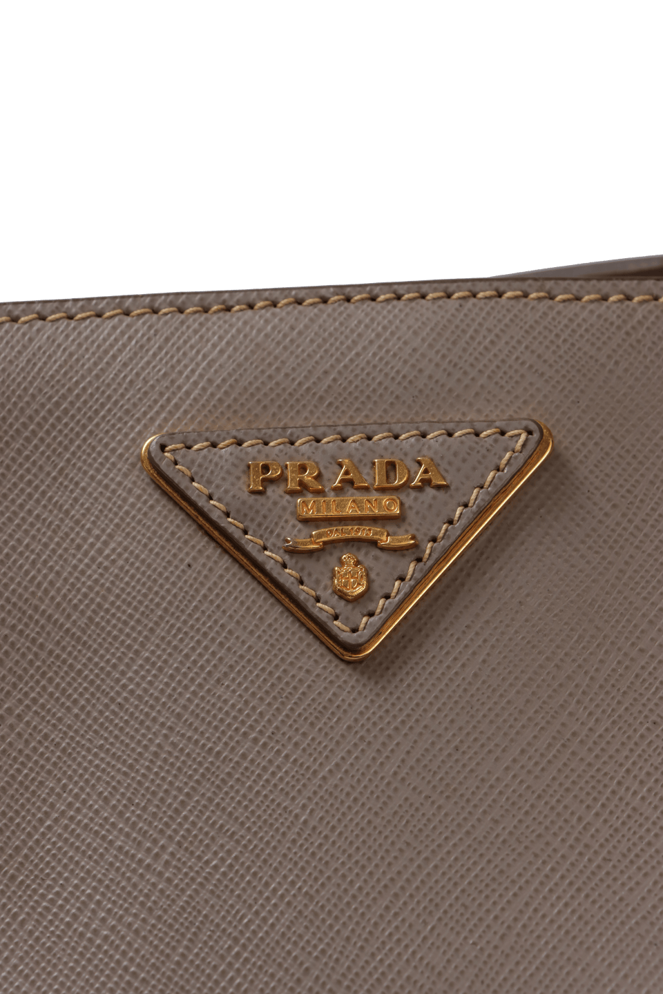 LARGE SAFFIANO LUX DOUBLE ZIP GALLERIA