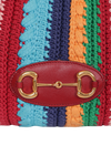MEDIUM MULTICOLORED 1955 HORSEBIT CROCHET BAG