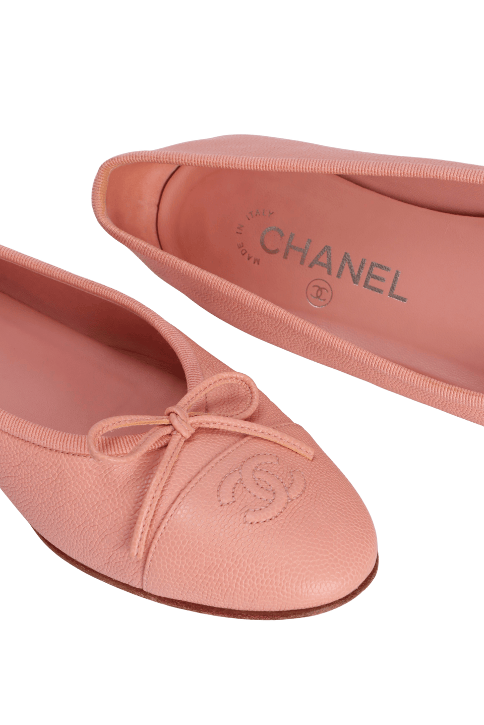 CC CAP TOE BALLET FLATS