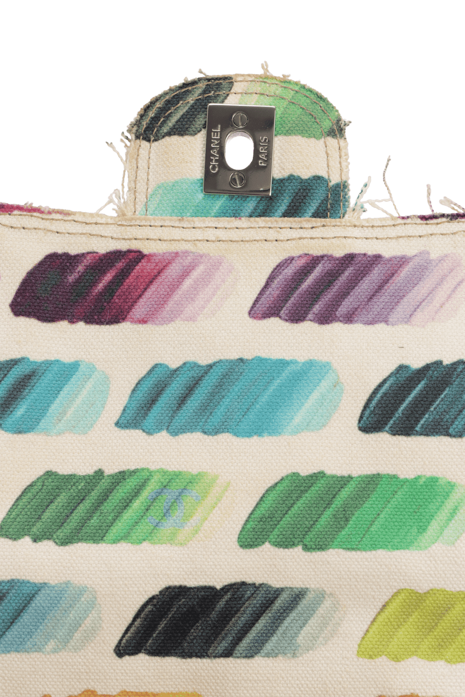 MEDIUM WATERCOLOR COLORAMA FLAP BAG