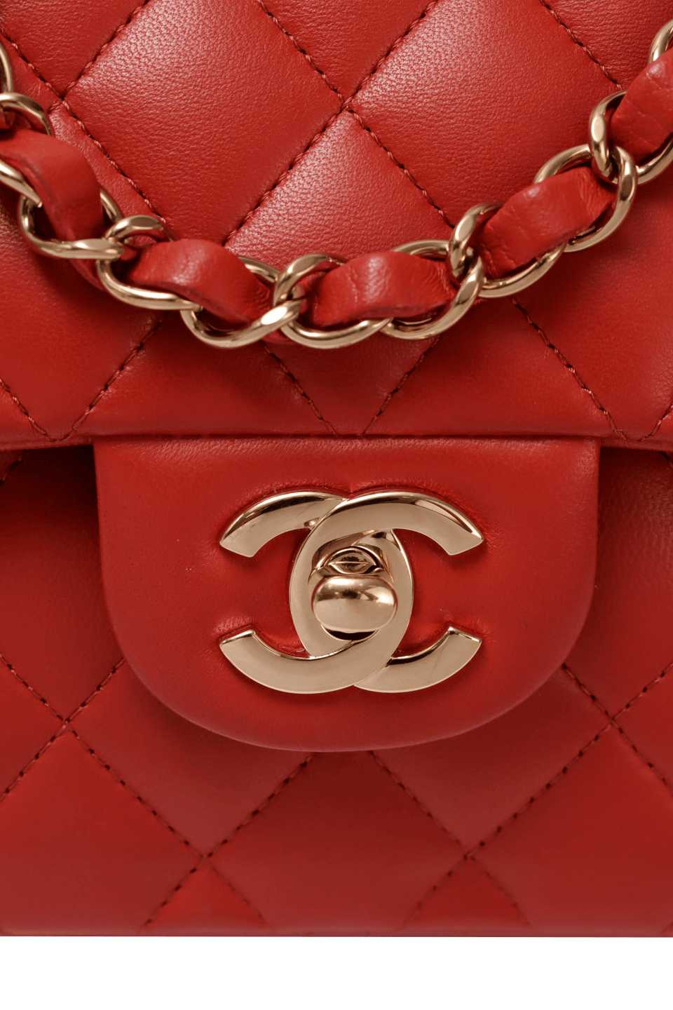 SMALL CLASSIC DOUBLE FLAP LAMBSKIN