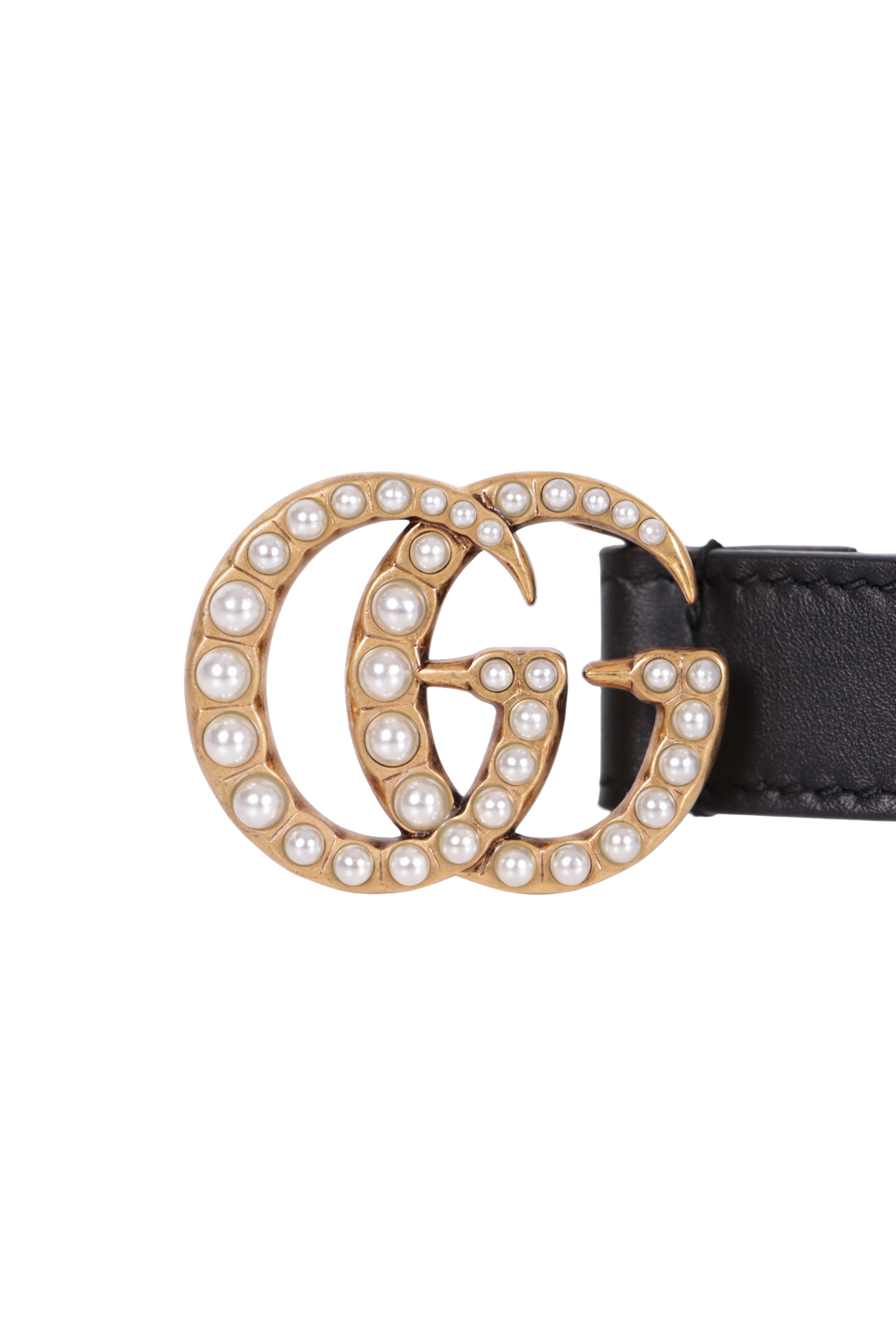 DOUBLE G LOGO BELT 75