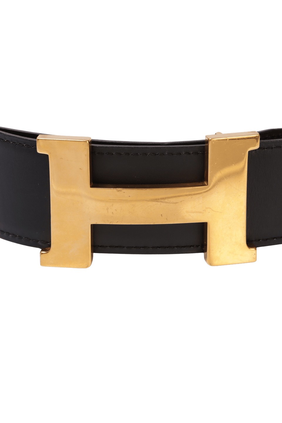 REVERSIBLE H SWIFT BUCKLE BELT 105