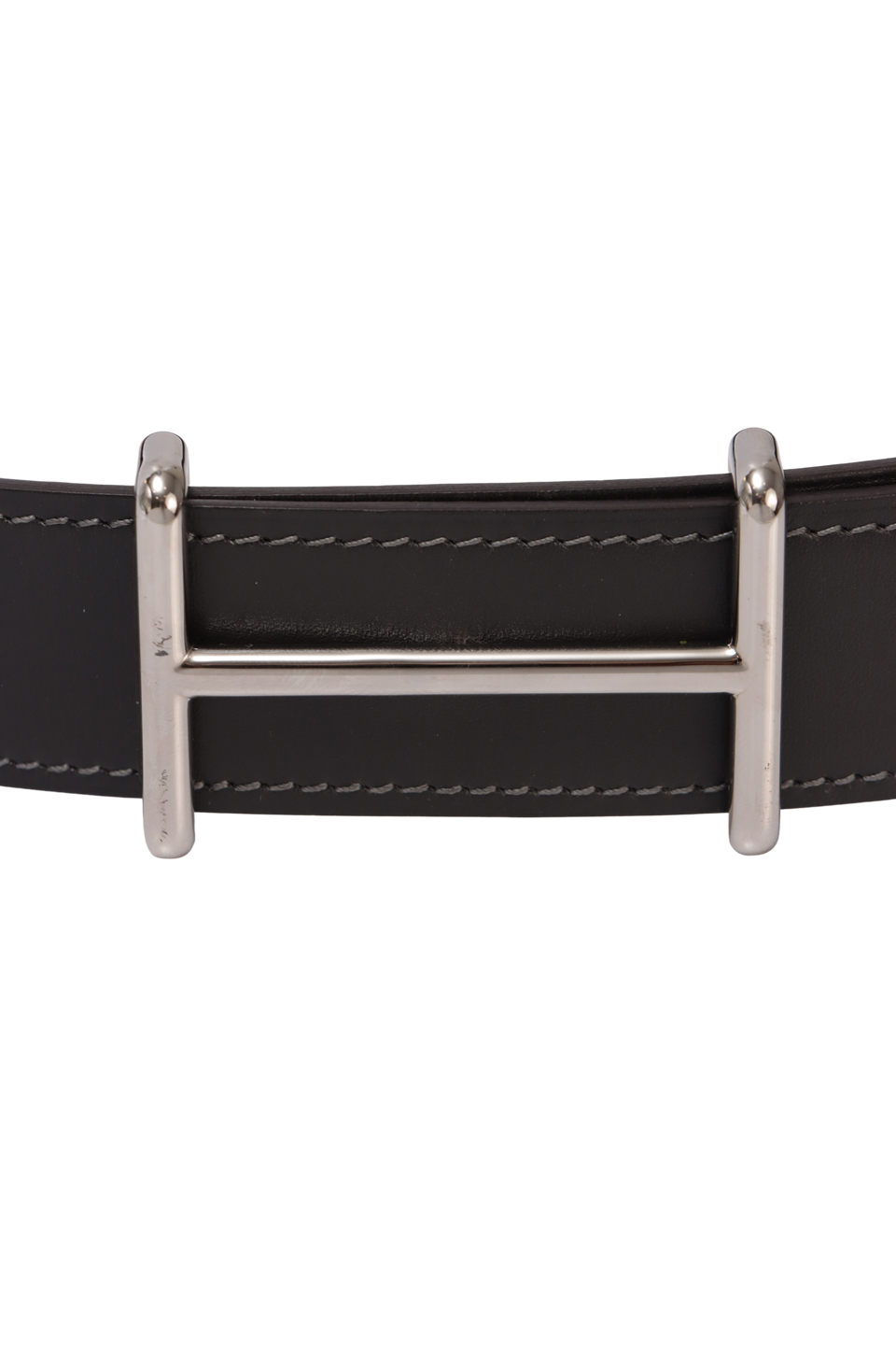 REVERSIBLE H BUCKLE BELT 90