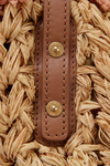 WOVEN STRAW MADEMOISELLE LOCK