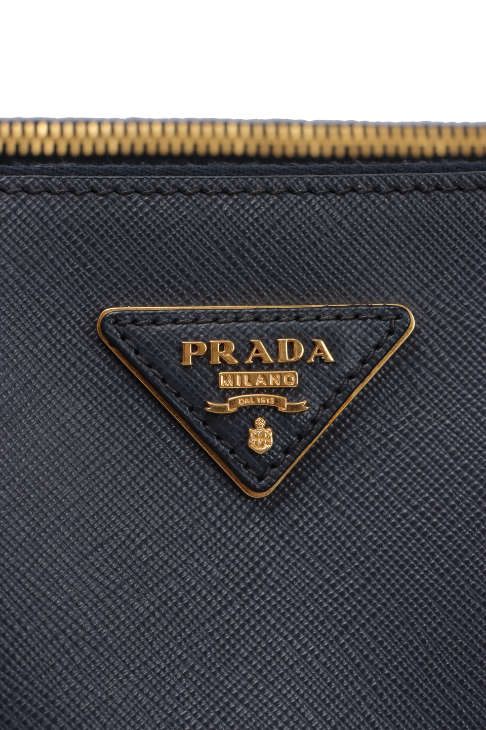 LARGE SAFFIANO LUX DOUBLE ZIP GALLERIA