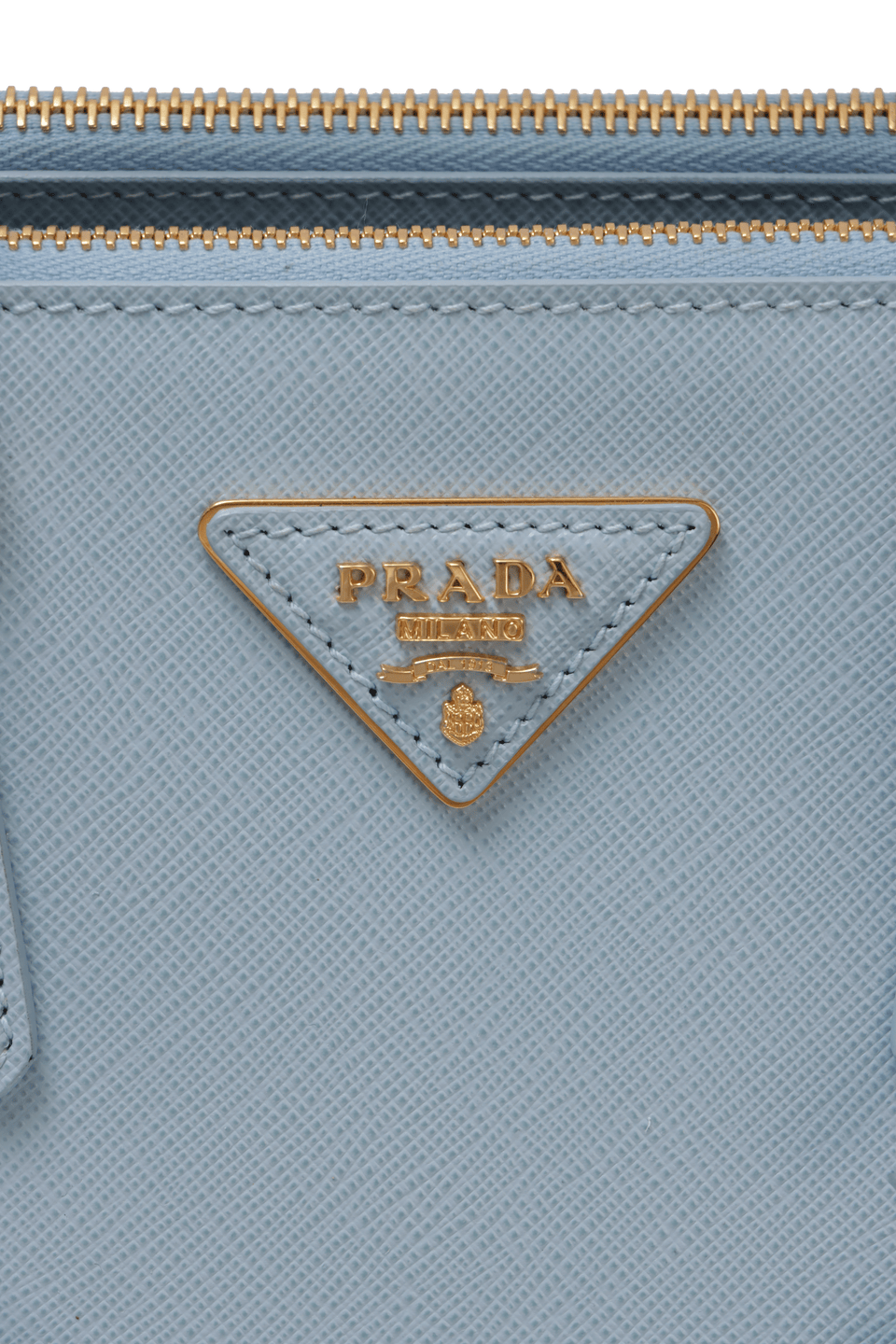 SMALL SAFFIANO DOUBLE ZIP GALLERIA