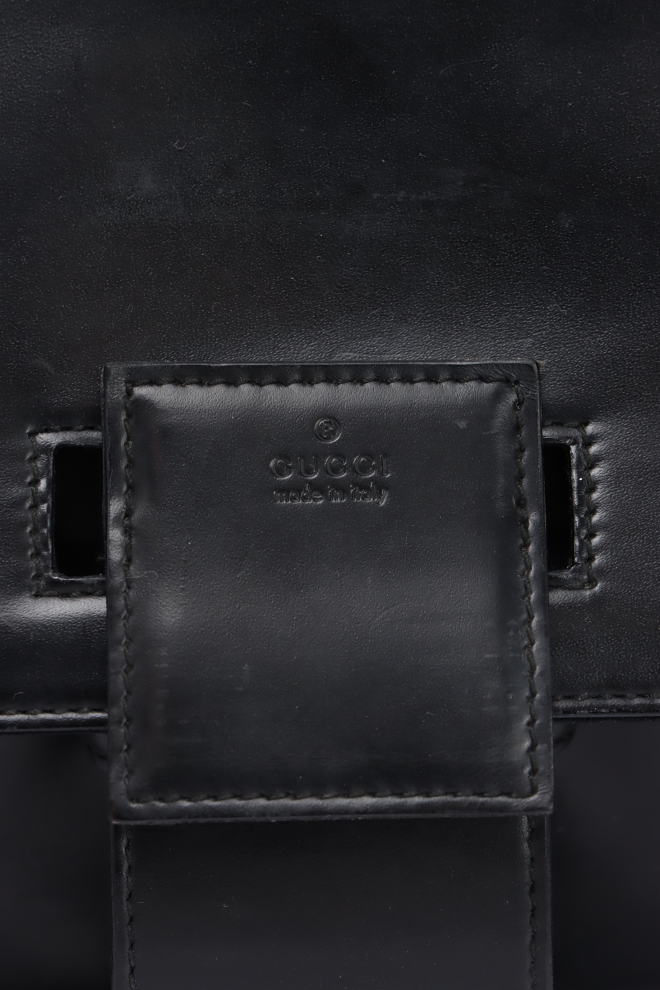 VINTAGE BAMBOO FLAP BAG