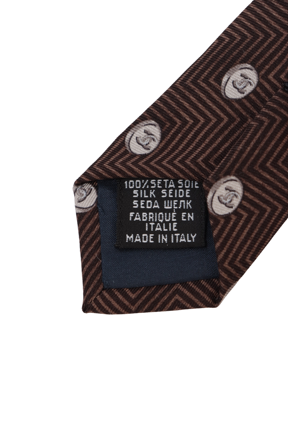 PRINTED SILK TIE