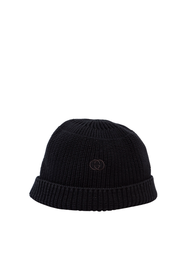 INTERLOCKING G BEANIE