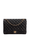 MAXI CLASSIC DOUBLE FLAP LAMBSKIN
