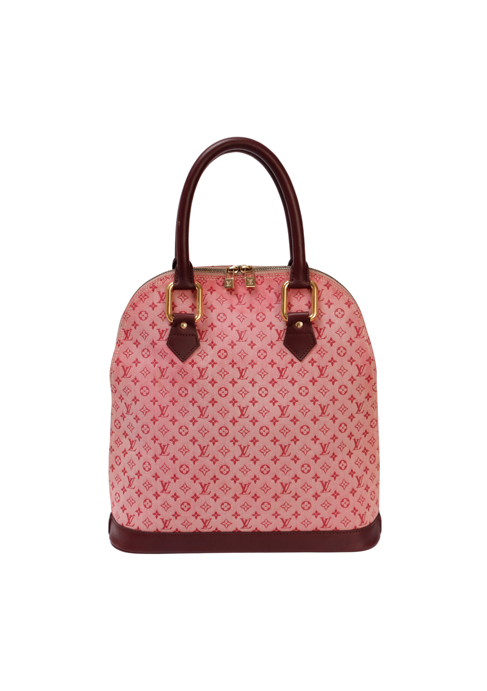 MONOGRAM MINI LIN ALMA HAUT BAG
