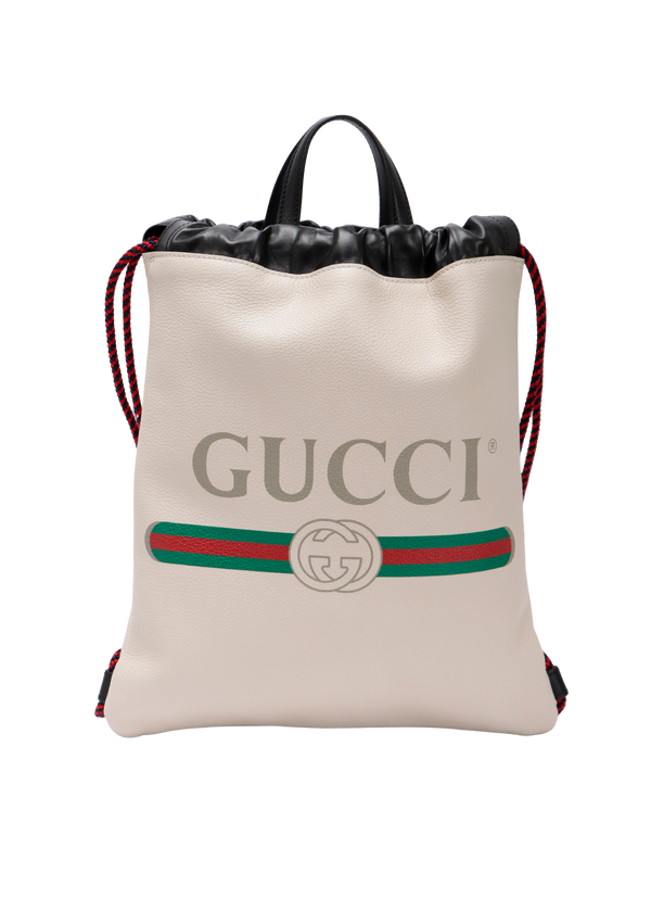 LOGO DRAWSTRING BACKPACK