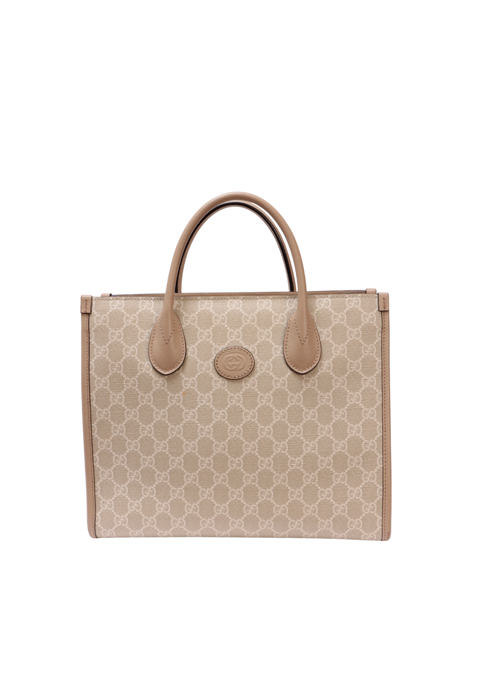 GG SUPREME INTERLOCKING G SMALL TOTE
