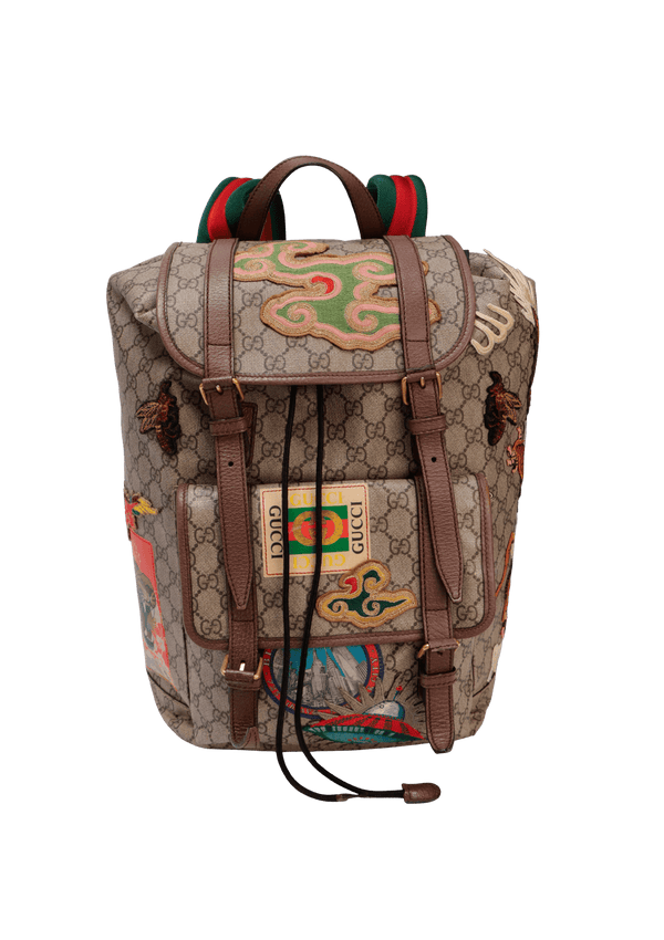 GG SUPREME COURRIER PATCHES BACKPACK