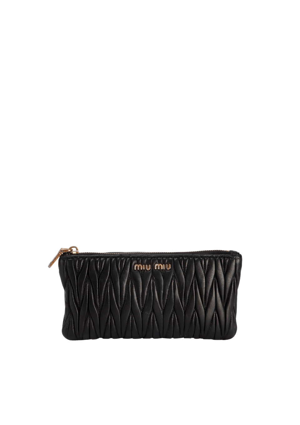 MATELASSÉ ZIP WALLET