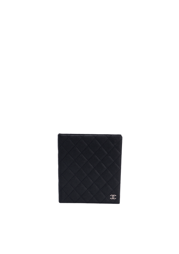 QUILTED CAVIAR NOTEBOOK