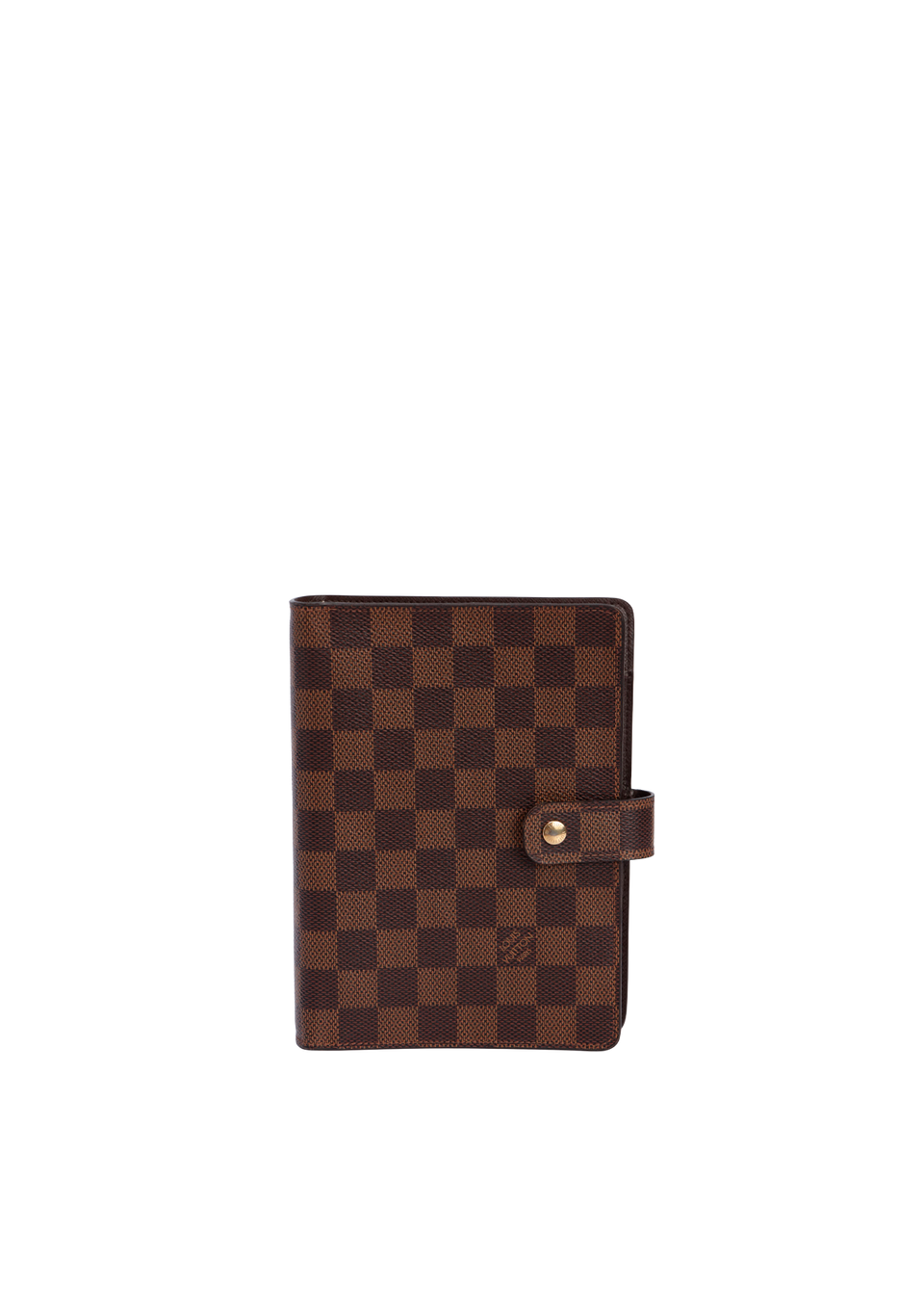 DAMIER ÉBÈNE LARGE RING AGENDA COVER