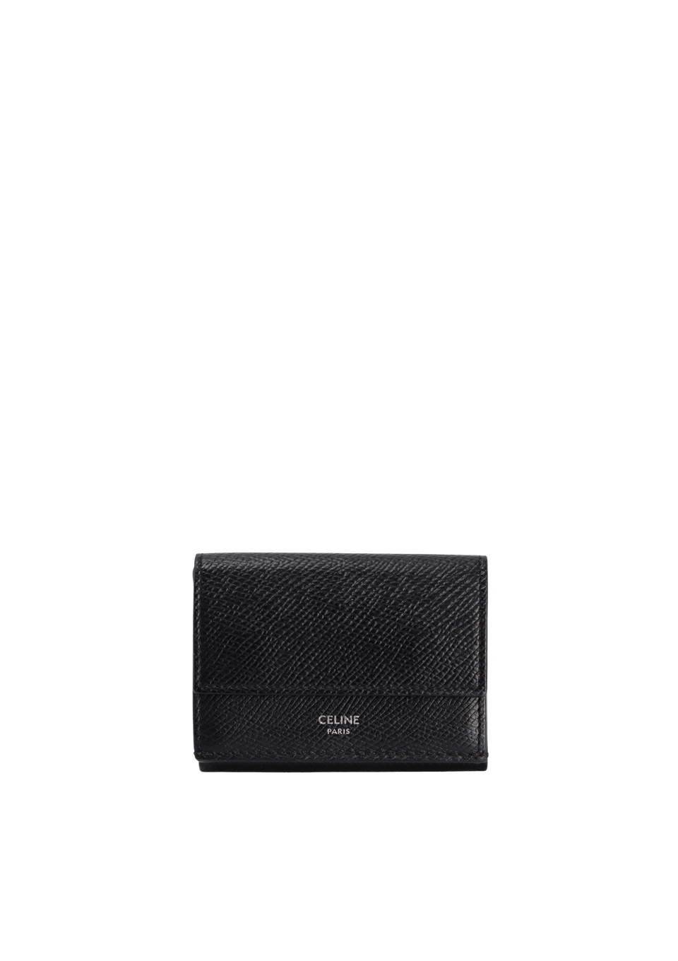 LEATHER TRIFOLD COMPACT WALLET
