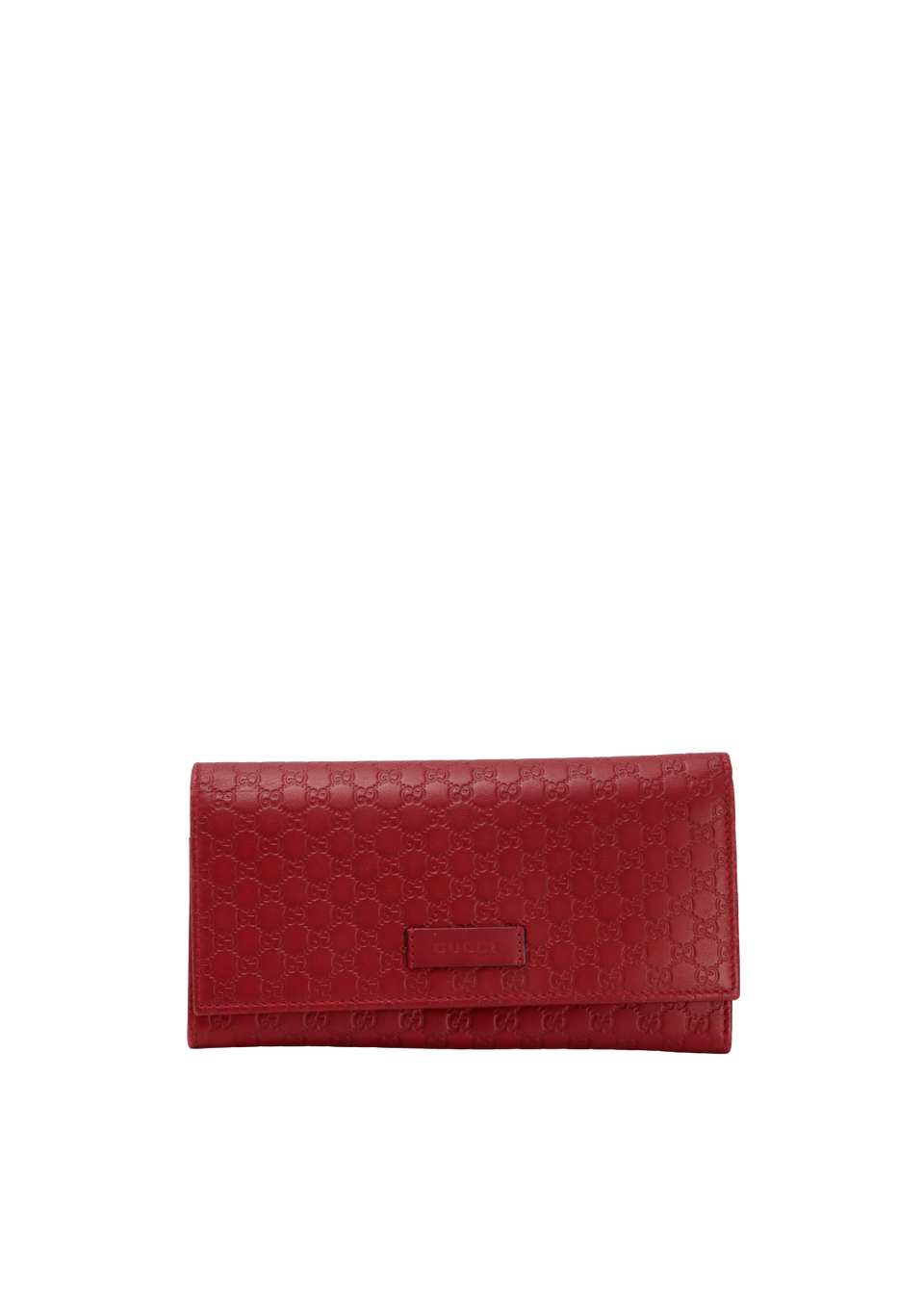 MICROGUCCISSIMA CONTINENTAL FLAP WALLET
