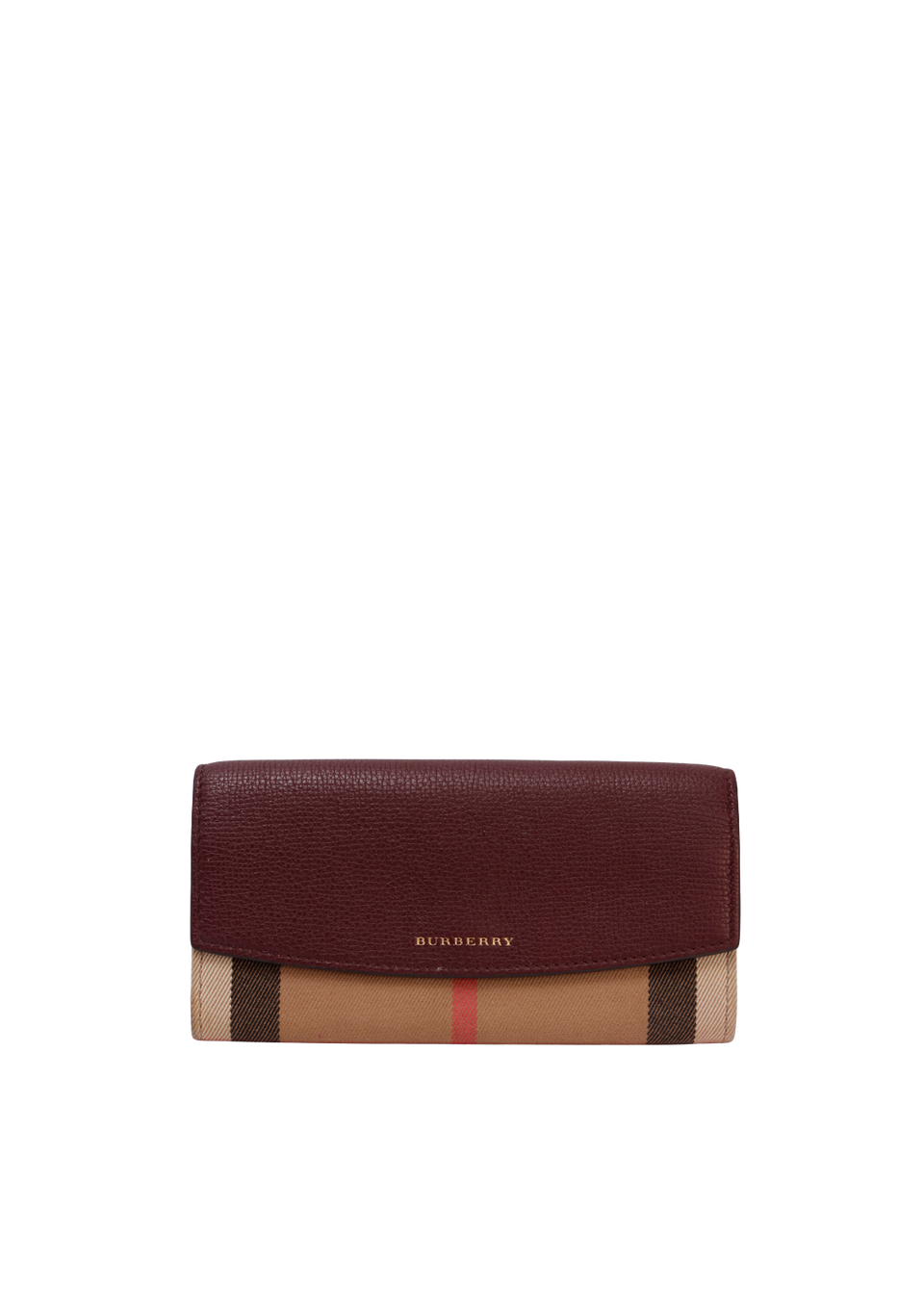 HOUSE CHECK PORTER CONTINENTAL WALLET