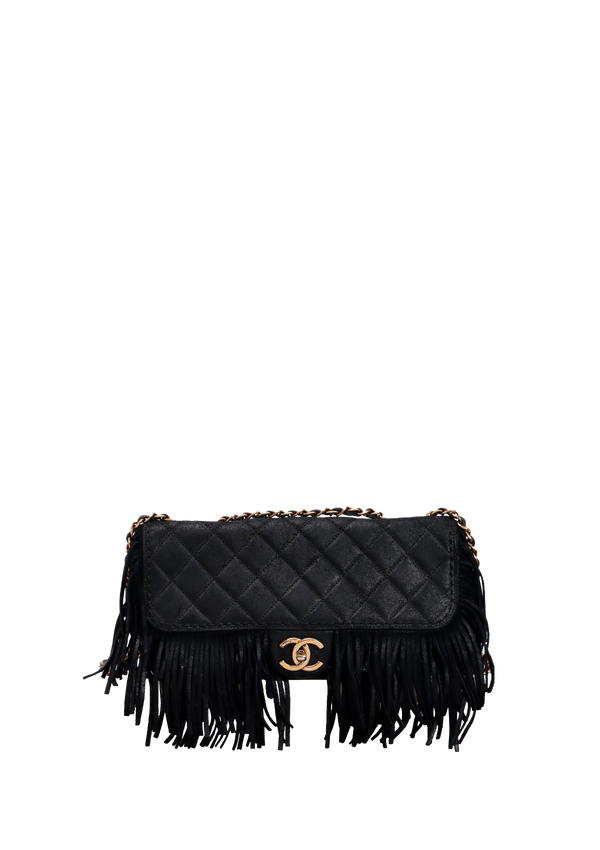 PARIS DALLAS FRINGE FLAP BAG